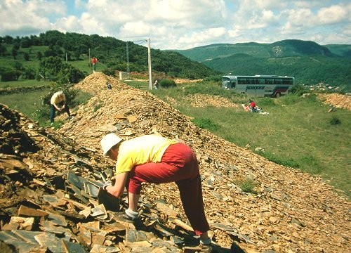 Quarry La Tuili&egrave;re near Lod&egrave;ve