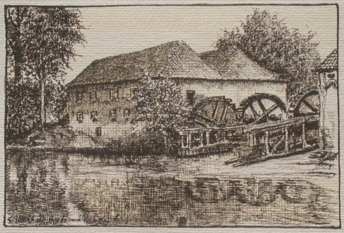 Watermolen Syngraven (Hobbema's molen)